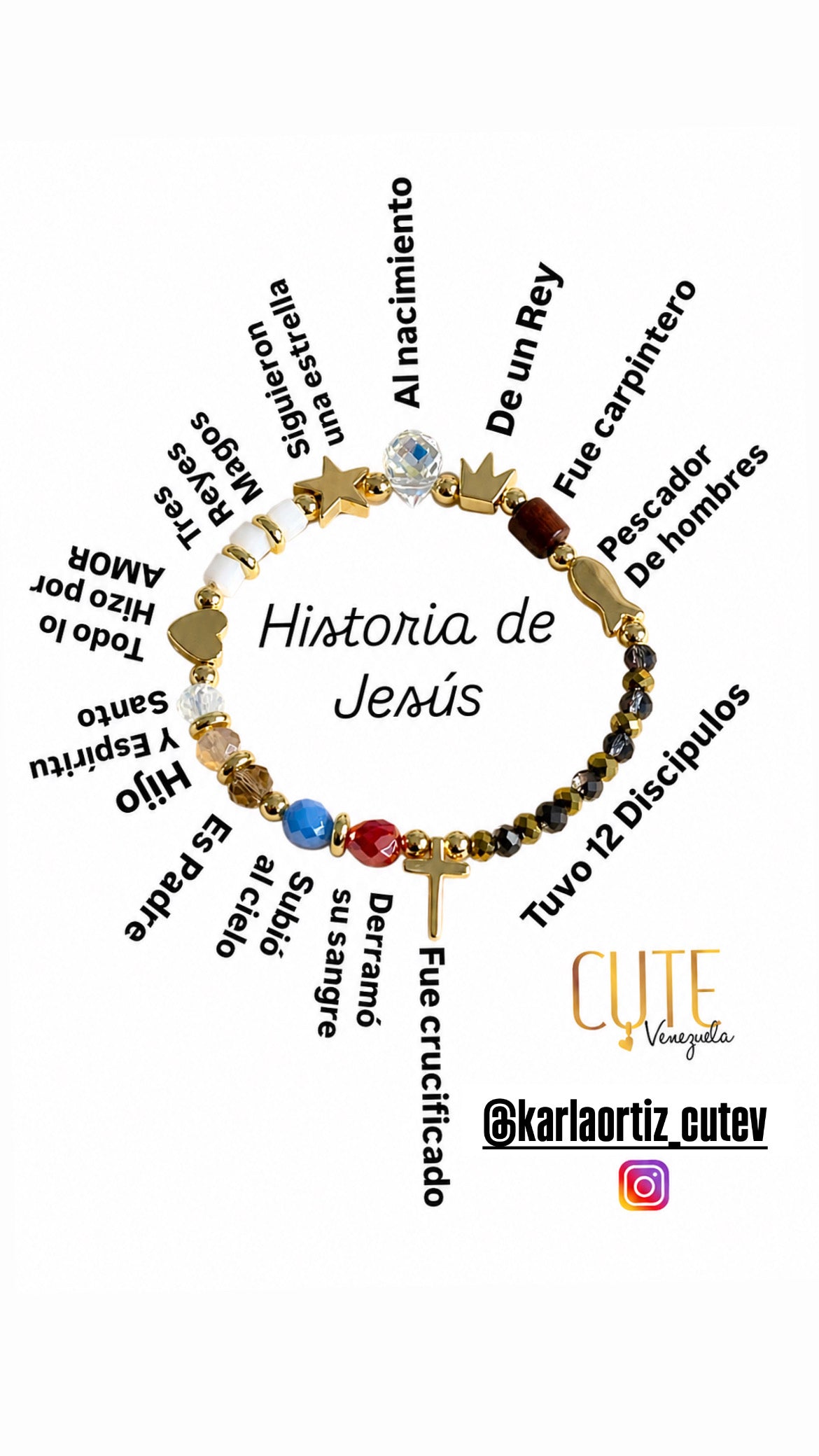 Pulsera Historia de Jesús