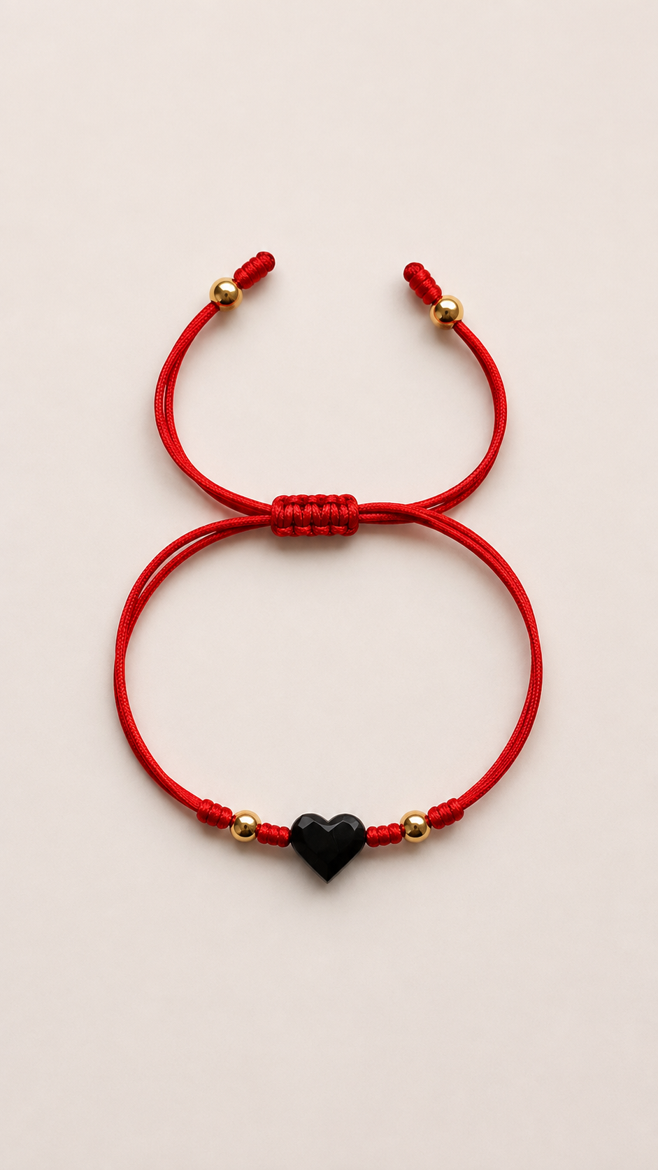 Pulsera Corazón de Azabache